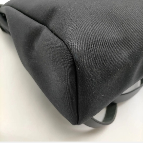 Hermès Toile Vache Calfskin Canvas Backpack Black - Picture 6 of 10